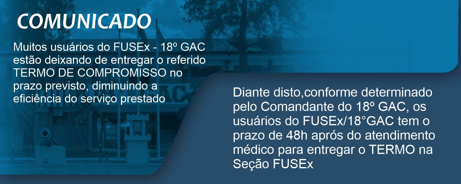 Comunicado Fusex